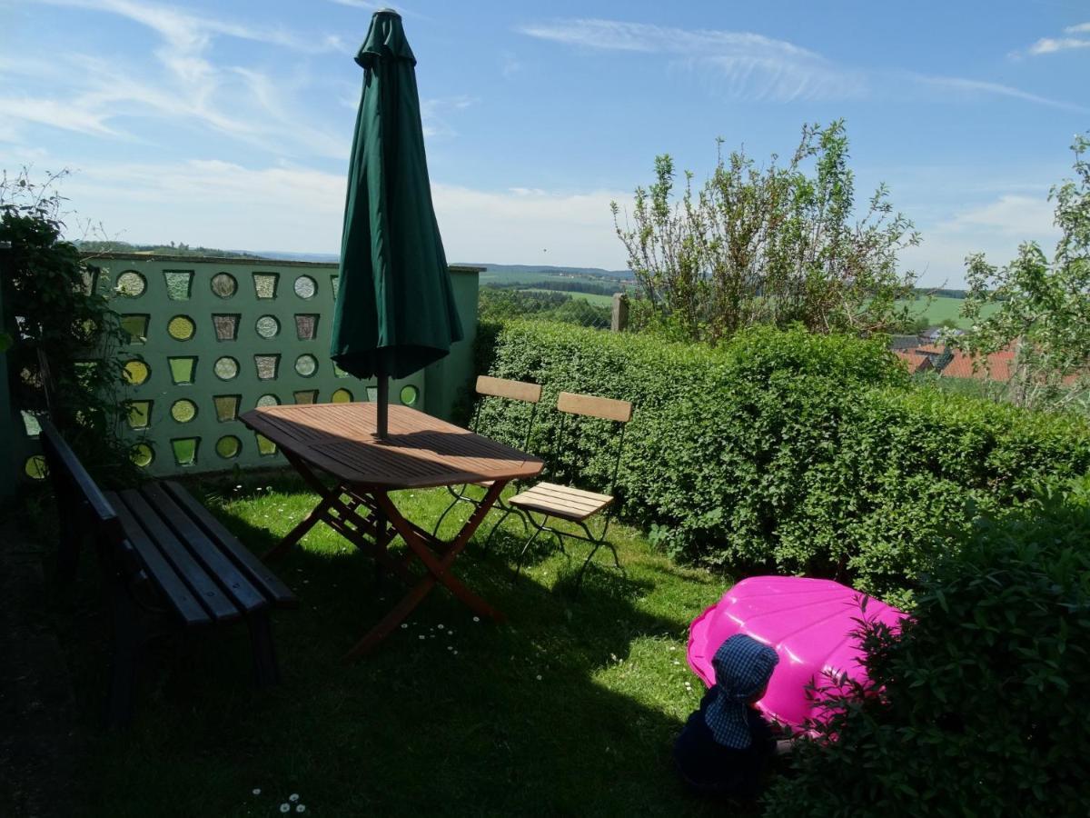 Ferienwohnung Landblick Bucha  외부 사진